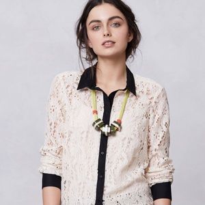 Anthro Vanessa Virginia Gemma Blouse